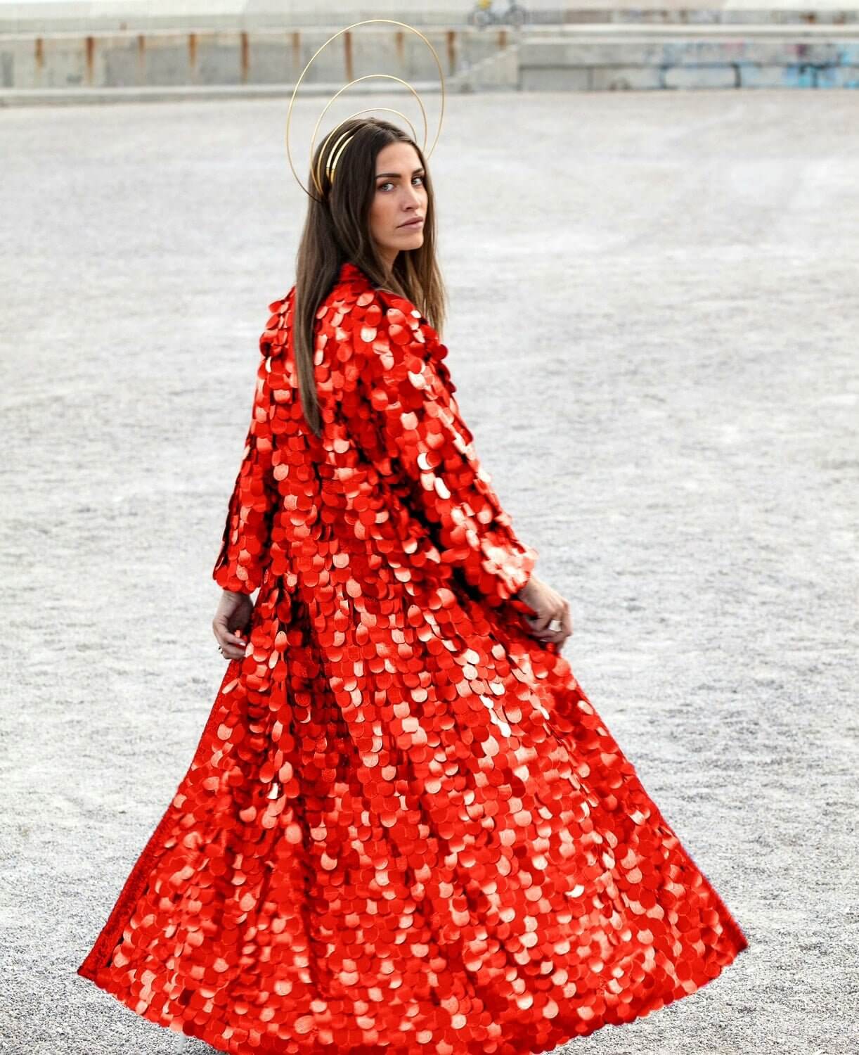 Sequin Kimono