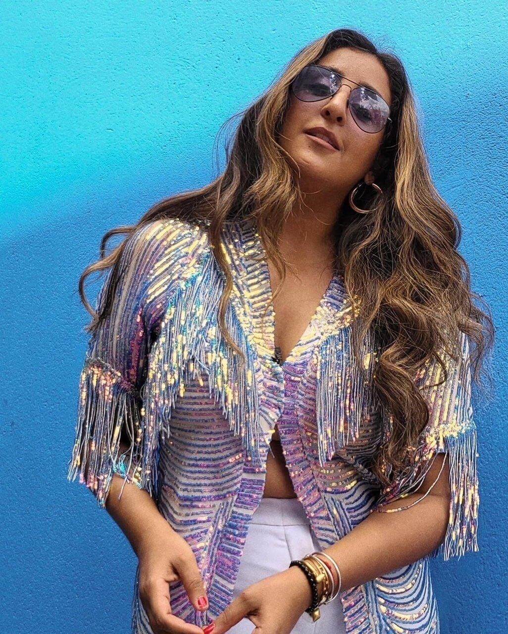 Sequin Kimono